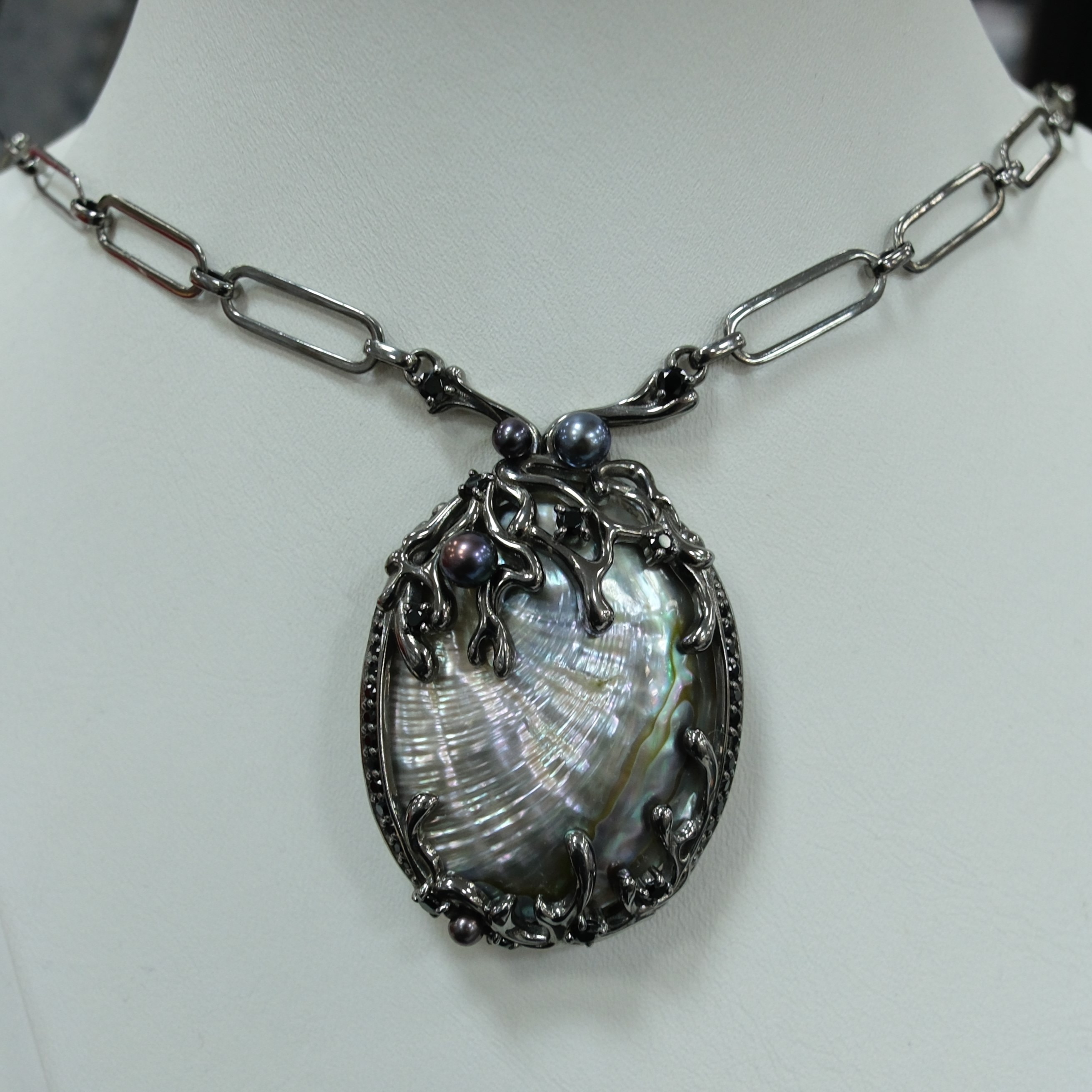 10722-000193 Колье (Ag 925)